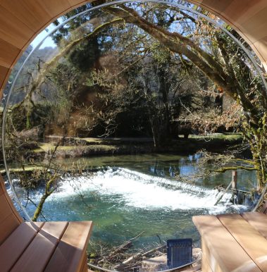 Sauna panoramique