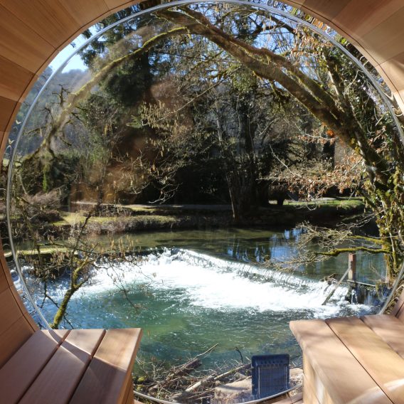 Sauna panoramique