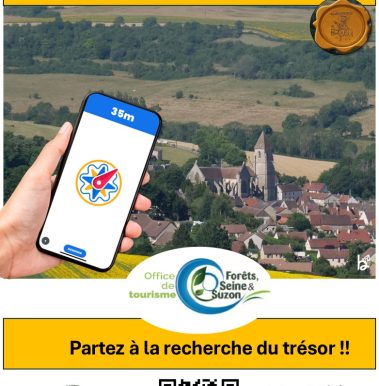 affiche chasse au trésor